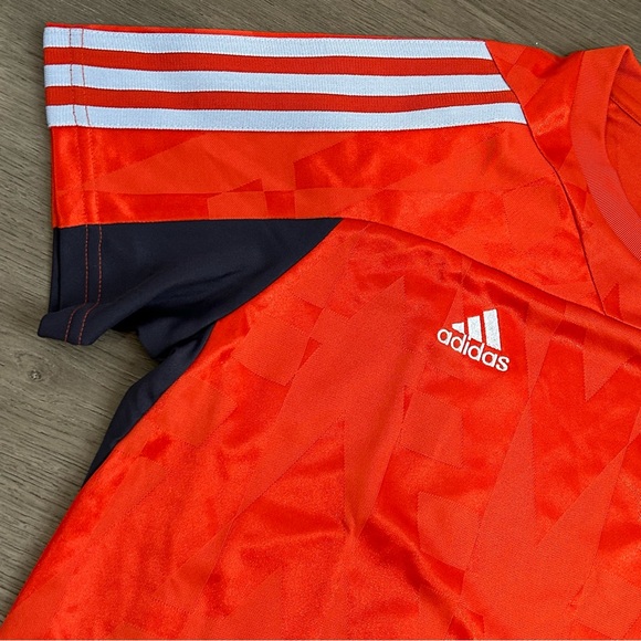 Adidas Women’s Tiro Ss AEROREADY Jersey Red Size Large NWT - Picture 6 of 11